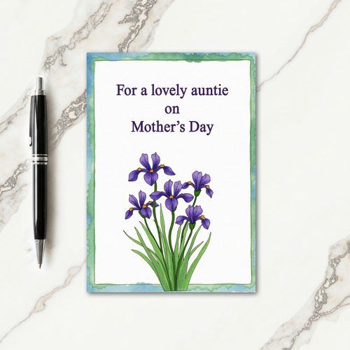 Artisanal Mothers Day Bloom Card