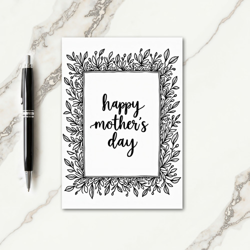 Artisanal Mothers Day Love Card