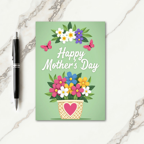 Artsy Mothers Day Card