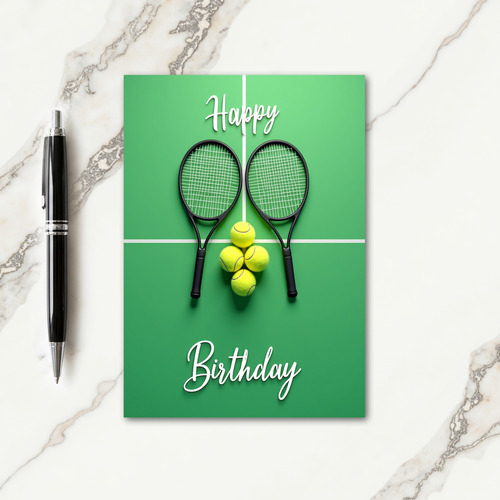 Athletic Birthday Scene Card