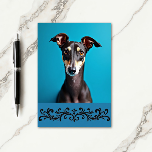 Attentive Dog Fathers Day Card