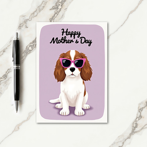 Auburn Dog Mothers Day Card