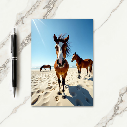 Auburn Equine Fathers Day Card