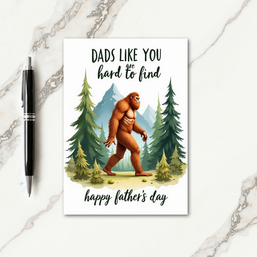 Auburn Forest Fathers Day Card