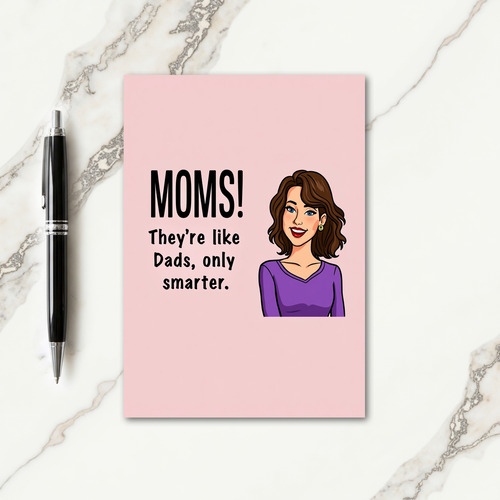 Auburn Haired Moms Rule Card