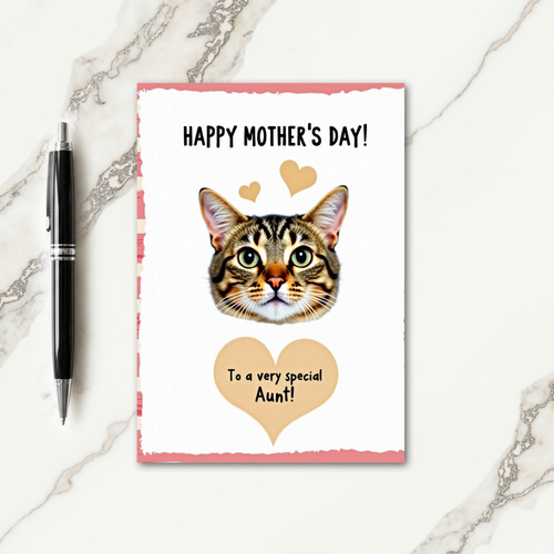 Aunts Happy Mothers Day Card