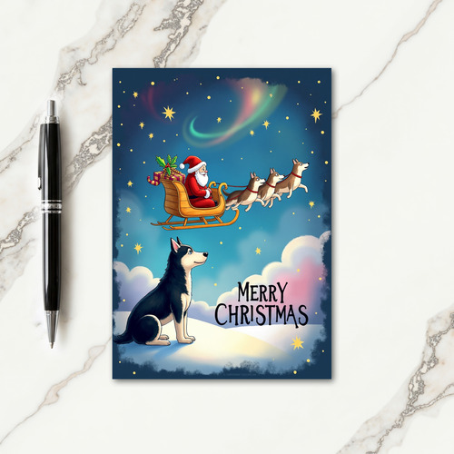 Aurora Christmas Card