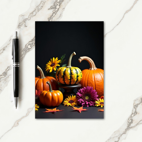 Autumn Bounty Still Life Card thumbnail