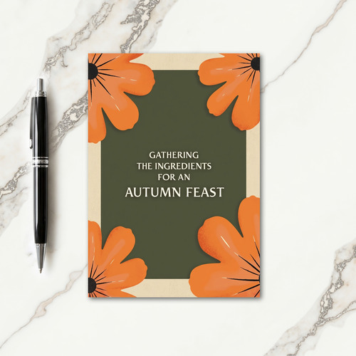 Autumn Feast Preparation Card