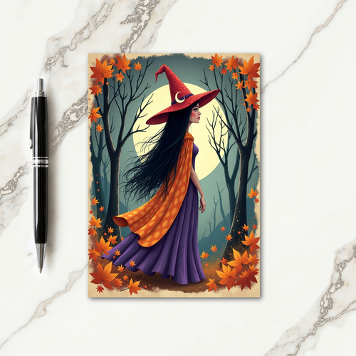 Autumn Night Magic Card
