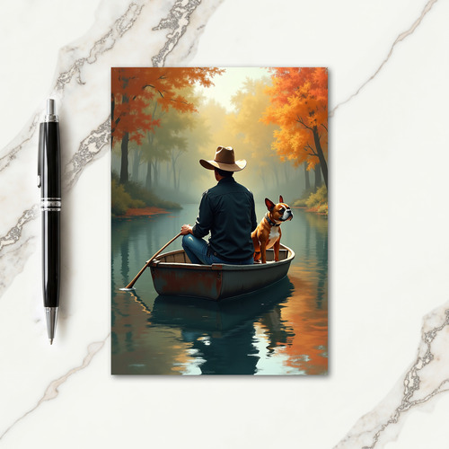 Autumnal Fathers Day Card