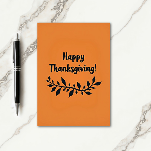 Autumnal Thanksgiving Greeting Card