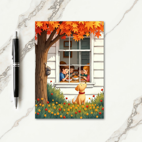 Autumns Warm Embrace Card thumbnail
