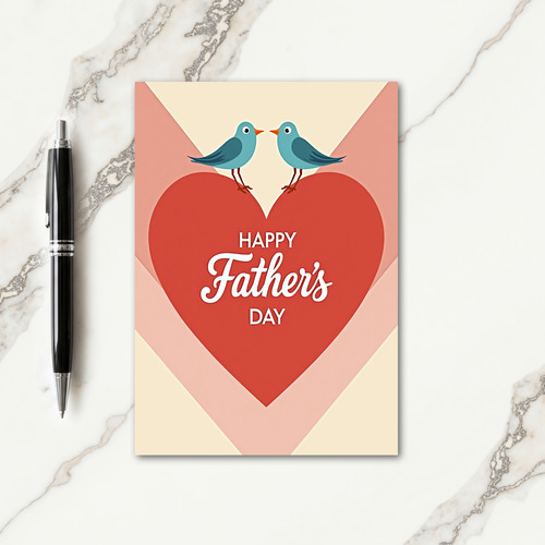 Avian Fathers Day Gift Card