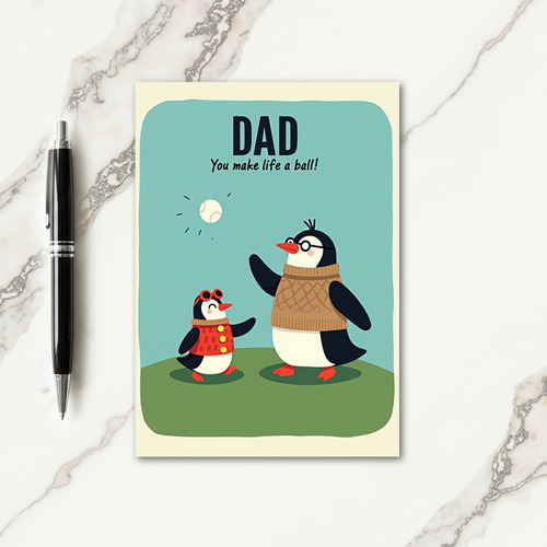 Avian Fathers Day Joy Card