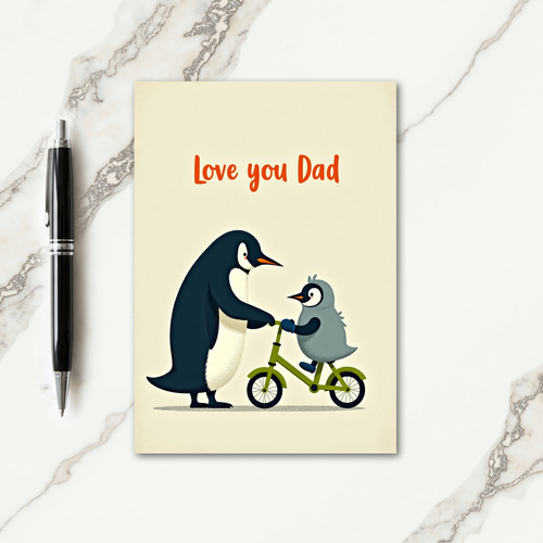 Avian Fathers Day Lesson Card