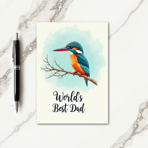 Avian Fathers Day Portrait Card
