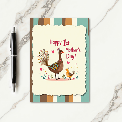 Avian First Mothers Day Card