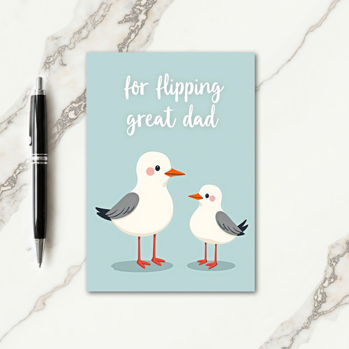 Avian Great Dad Moment Card