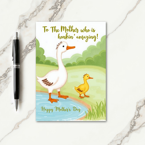 Avian Mothers Day Art Card