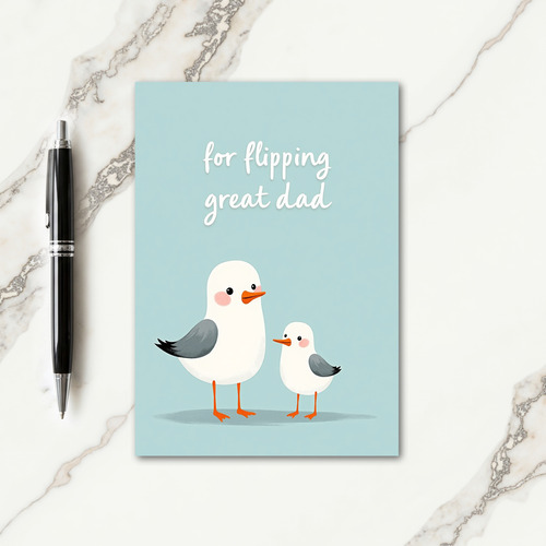 Avian Sweet Fathers Day Card