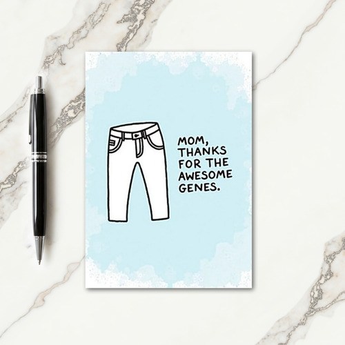 Awesome Genes Mothers Day Card