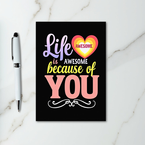 Awesome Love For You Card