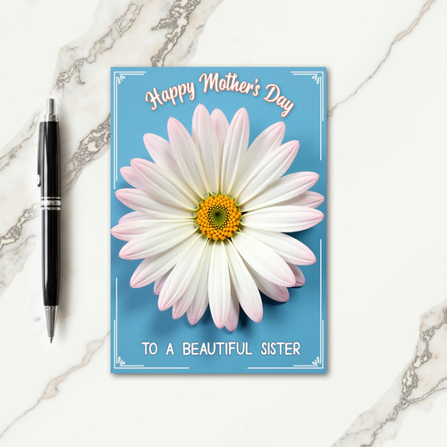 Azure Blossom Sister Card