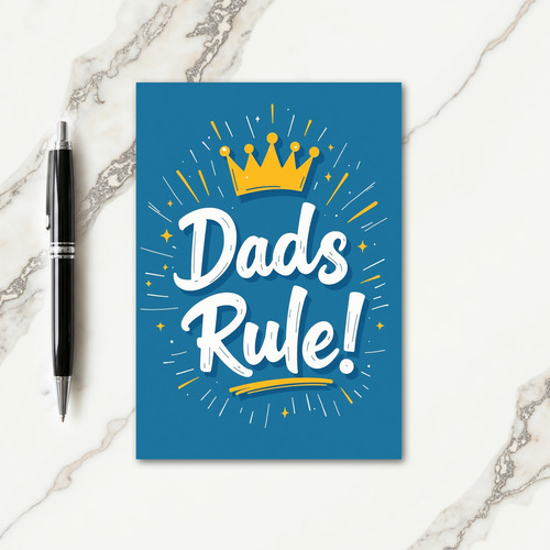 Azure Dads Rule Graphic Card