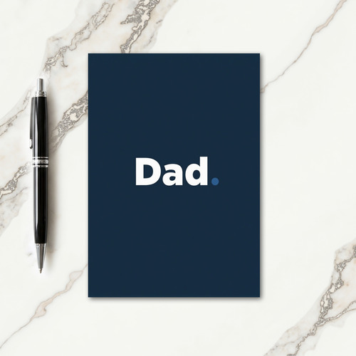 Azure Dot Dad Fathers Day Card