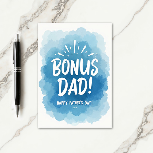 Azure Fathers Day Card