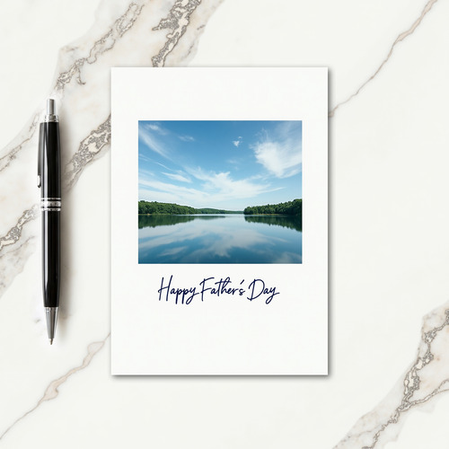 Azure Fathers Day Vista Card