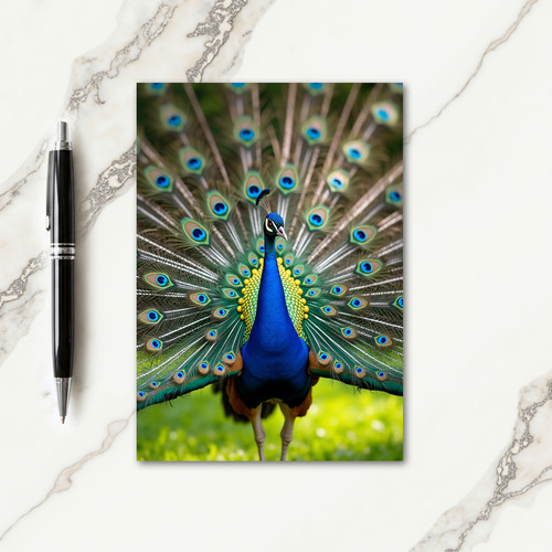 Azure Feather Fathers Day Card