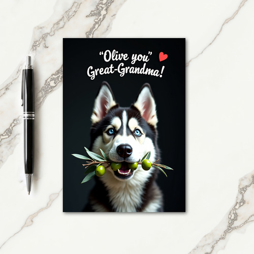 Azure Gaze Mothers Day Card