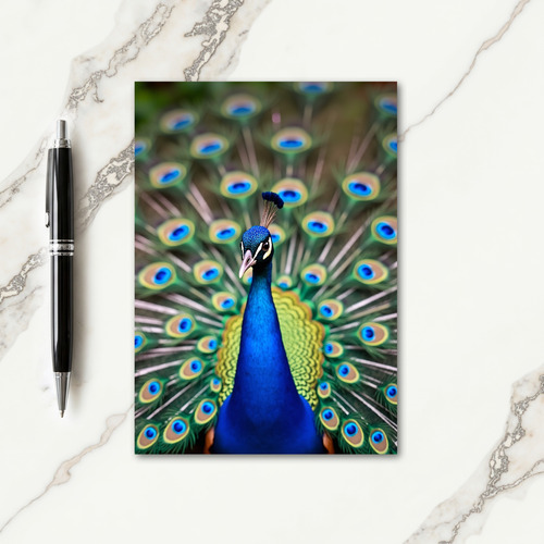 Azure Peacock Mothers Day Card