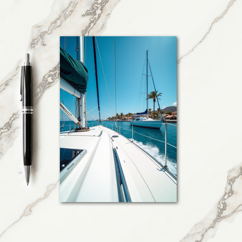 Azure Skies Fathers Day Card