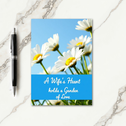 Azure Sky Daisies Mother Card