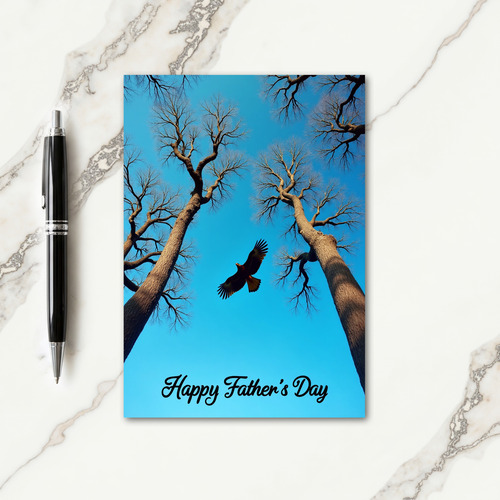 Azure Sky Fathers Day Card