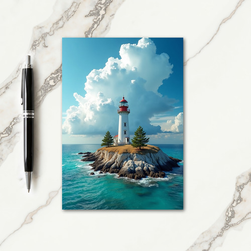 Azure Sky Fathers Day Tower Card