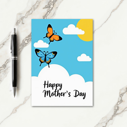 Azure Sky Mother Love Card