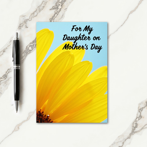 Azure Sky Mothers Day Daughter Card