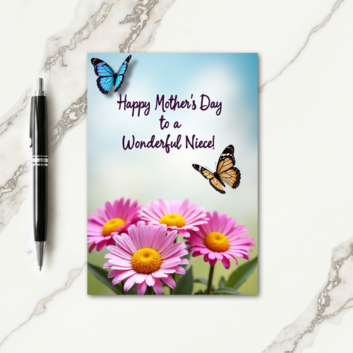 Azure Sky Mothers Day Wish Card