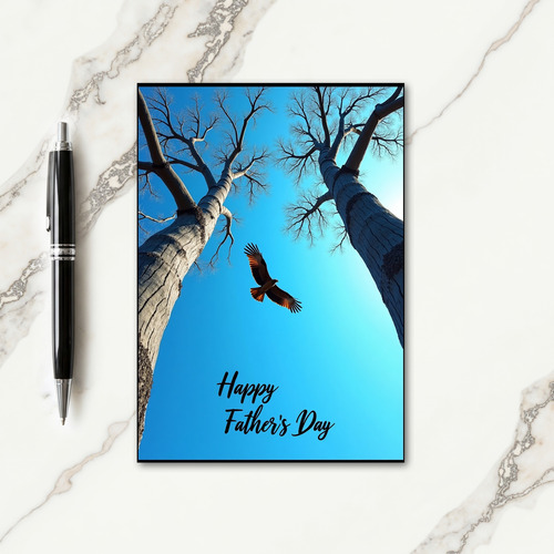 Azure Sky Sweet Fathers Day Card