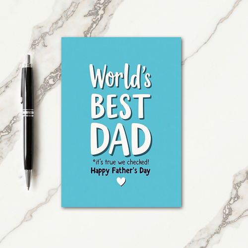 Azure Sweet Fathers Day Card