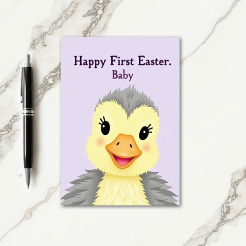 Baby First Easter Greeting Card