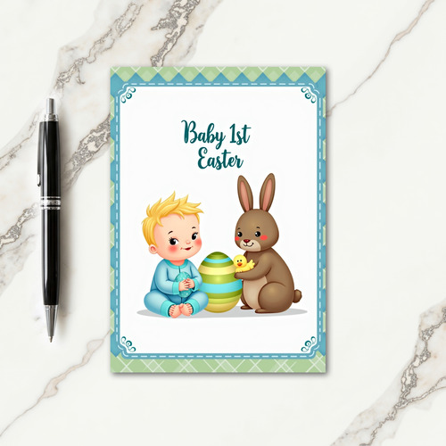 Baby First Springtime Card