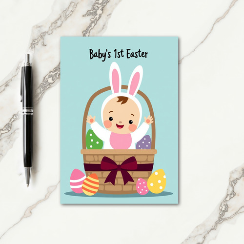 Baby Joy Celebration Scene Card