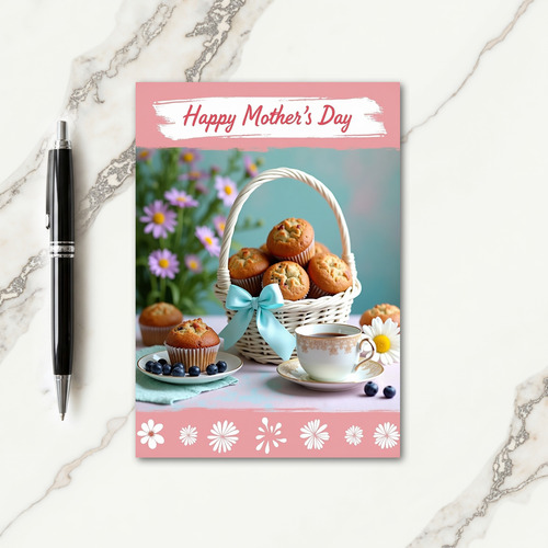 Baked Goods Mothers Day Scene Card