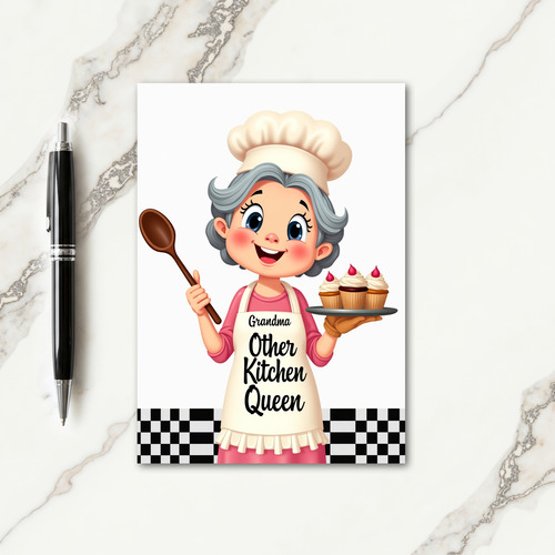 Baking Granny Mothers Day Card