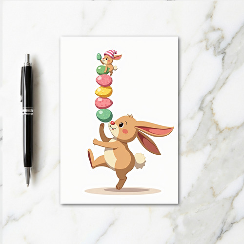 Balancing Act Celebration Card